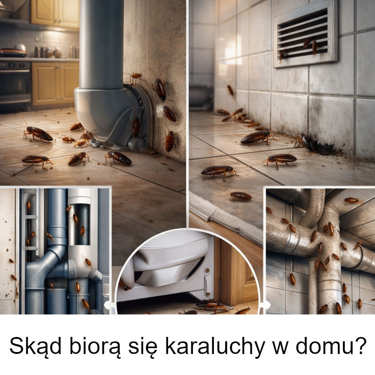 Skąd biorą się karaluchy w domu?